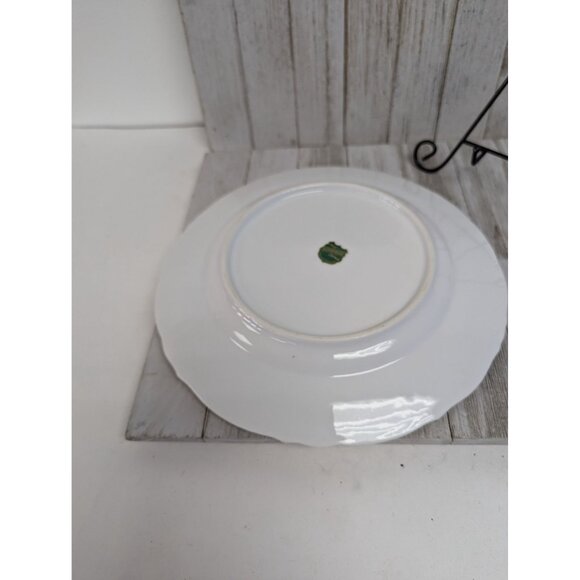 Vintage BOHEMIAN Fine China Set of 2 Dinner Plates Czechoslovakia BOH53 - Picture 5 of 6